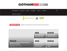Tablet Screenshot of gothamcityesq.com